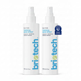 BRIOTECH front packaging of 4 oz two-pack showing clean clinical design and reassurance