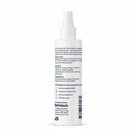 BRIOTECH on a bathroom vanity with piercing supplies showing practical daily use benefit