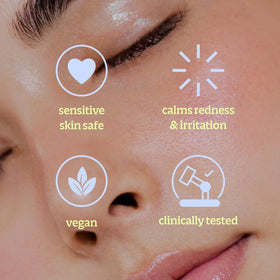 BRIOTECH clear droplet on skin texture highlighting pure HOCl light soothing feel