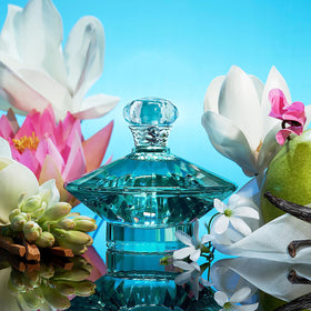 Britney Spears Curious mist texture diffusion illustrating soft long-lasting benefit
