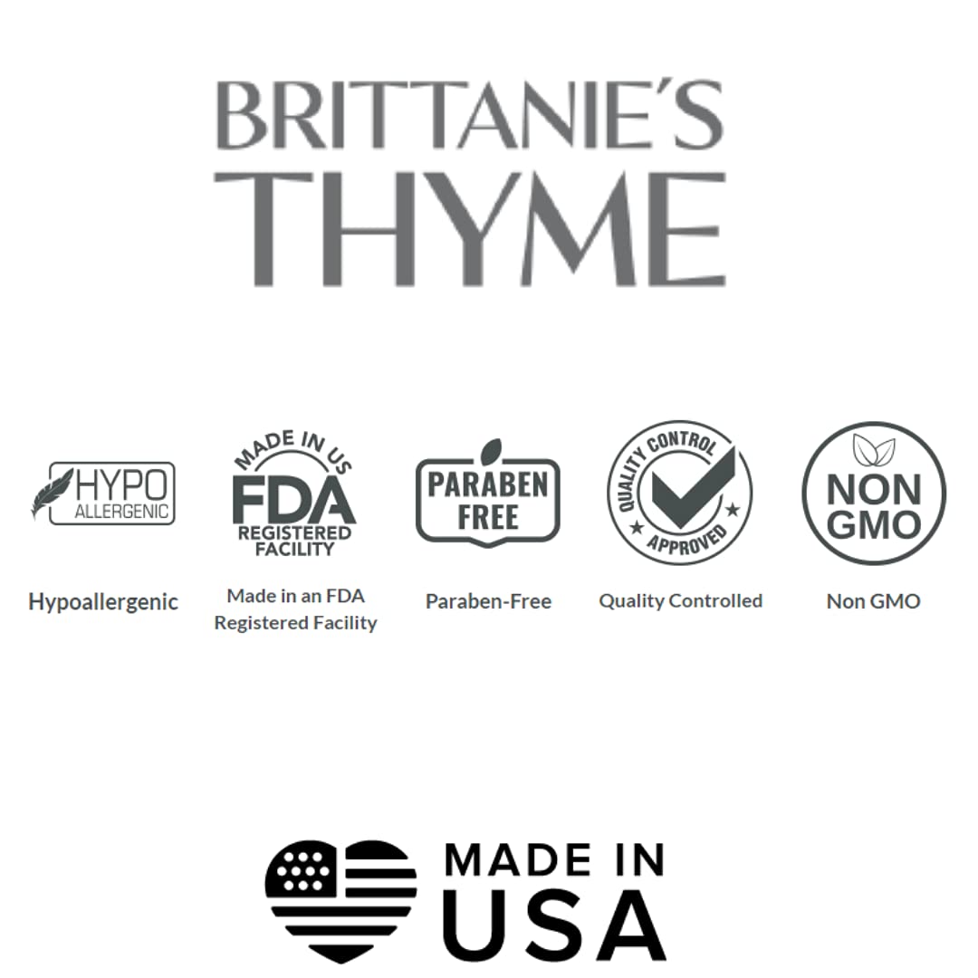 Brittanie's Thyme in-use hand washing with soap offering effective, gentle cleaning