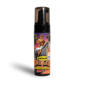 bro glo darker front packaging showing product and branding for easy identification