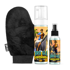 bro glo front packaging showing kit and benefits for quick application
