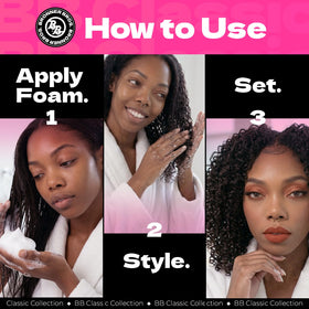 Bronner Bros ingredients label closeup highlighting conditioning actives