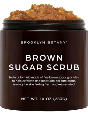 Brooklyn Botany front jar view showing label and 10 oz size for clear choice