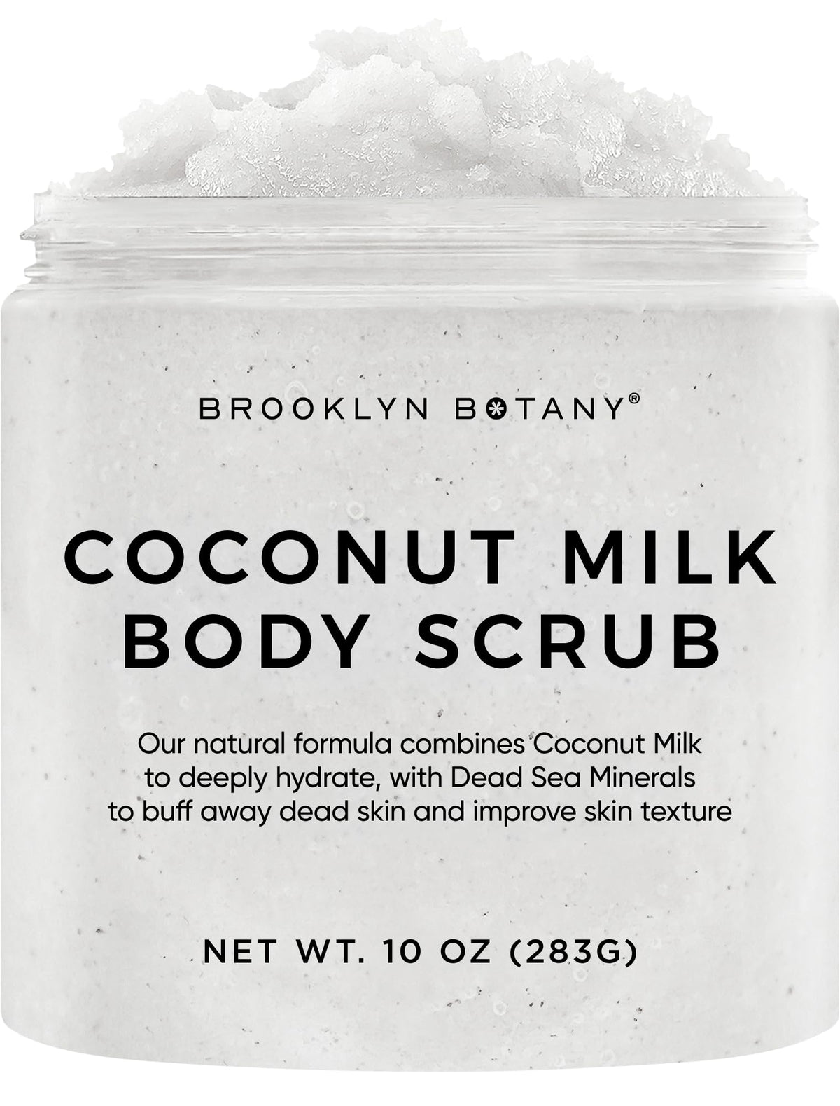 Brooklyn Botany front tub showing label and 10 oz size for clarity