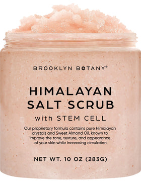 Brooklyn Botany front packaging showing 10 oz jar and benefits