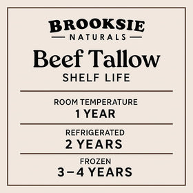 Brooksie Naturals pail beside ruler showing 7 lb scale and value
