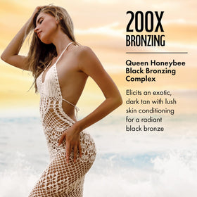 Brown Sugar lotion in hand demonstrating easy application and blendability