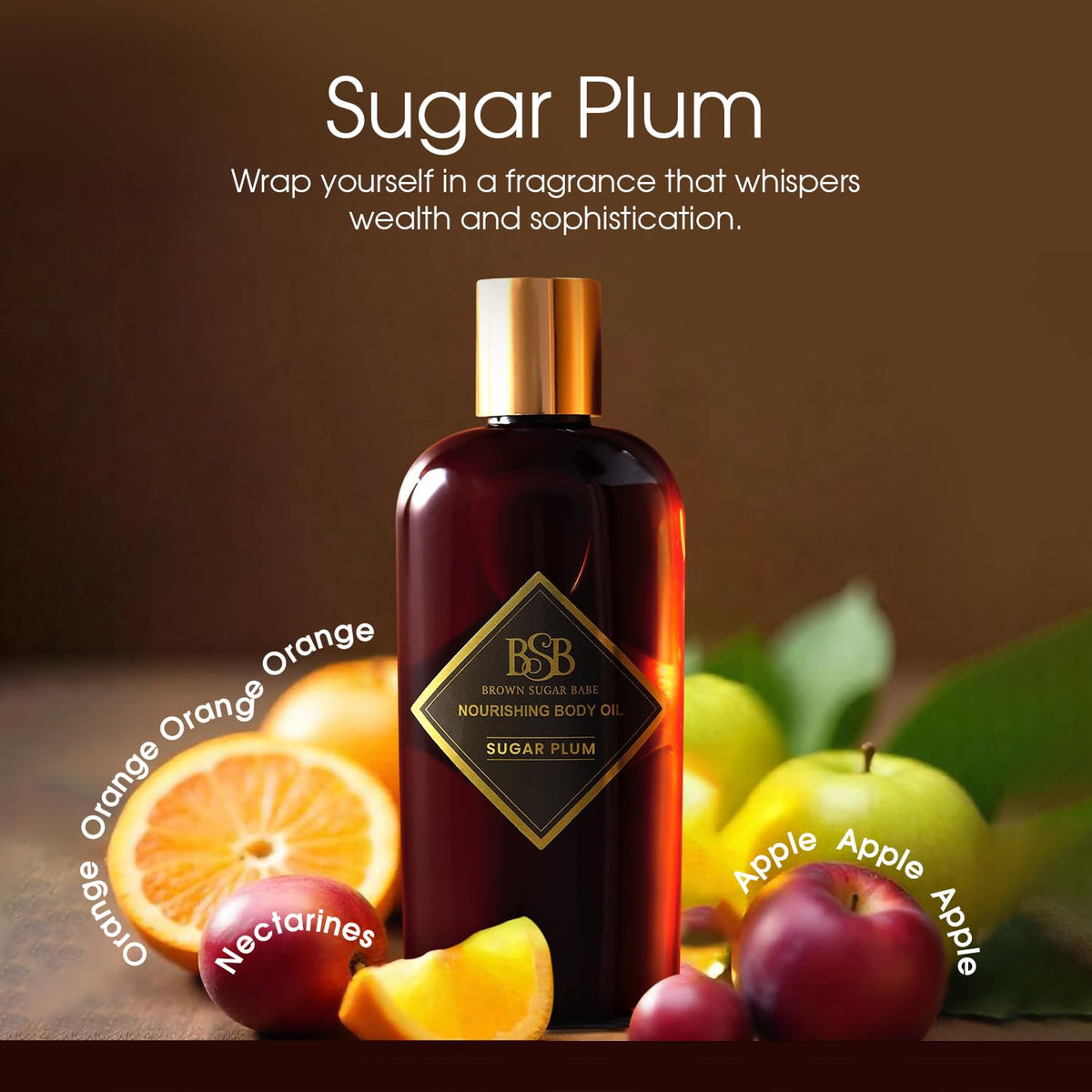 Brown Sugar Babe dispensing oil from pump to show easy, mess‑free use