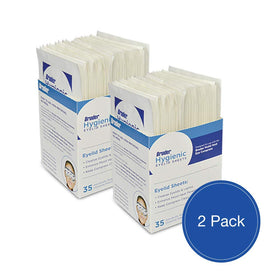 Bruder individually wrapped sheet opened, hygienic single-use protection benefit