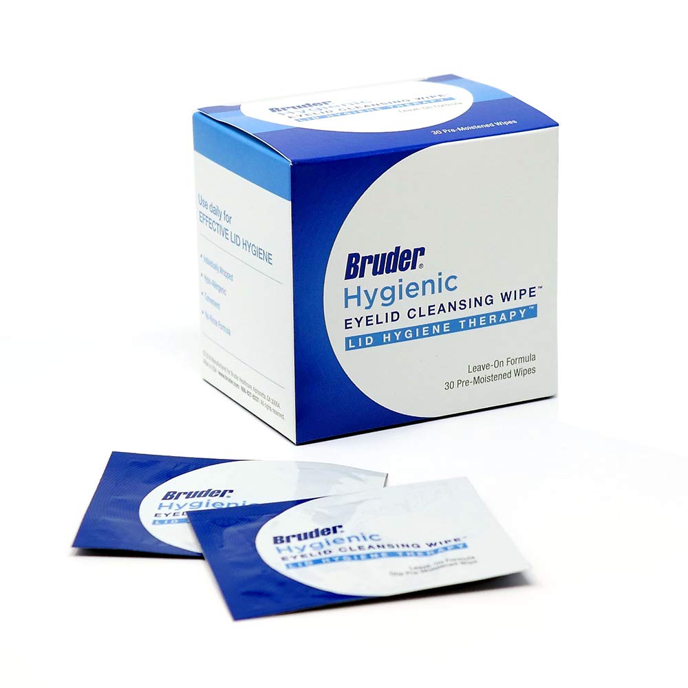 Bruder single wipe close-up showing soft material and gentle cleansing benefit