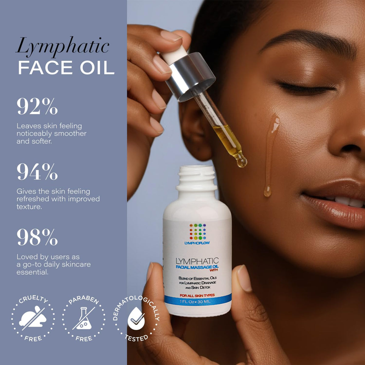 Bruizex oil used with gua sha demonstrating better glide and control