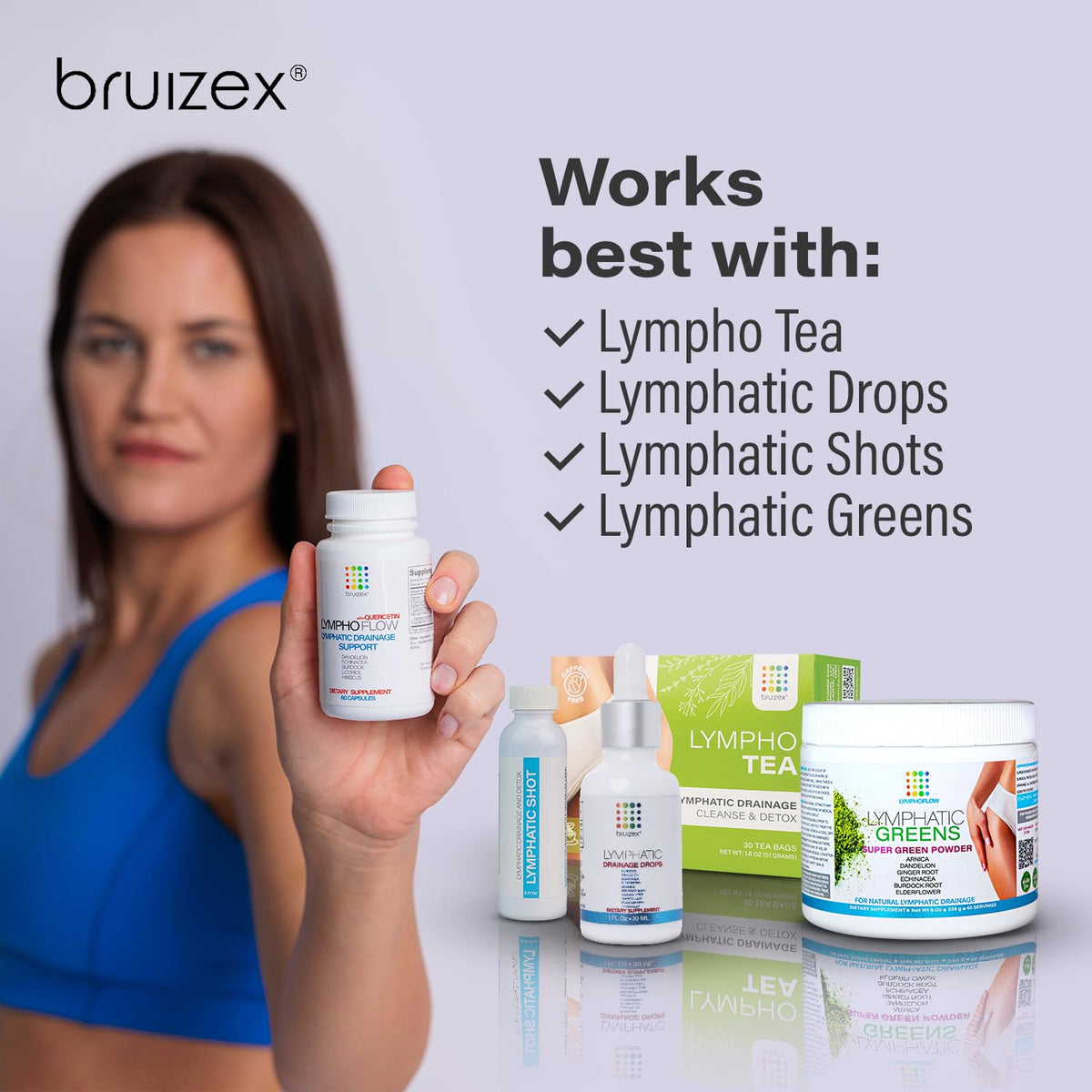 Bruizex next to a one-pound scale demonstrating the actual product size