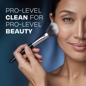 Brush Clean Pro solution close-up texture highlighting quick-dry benefit