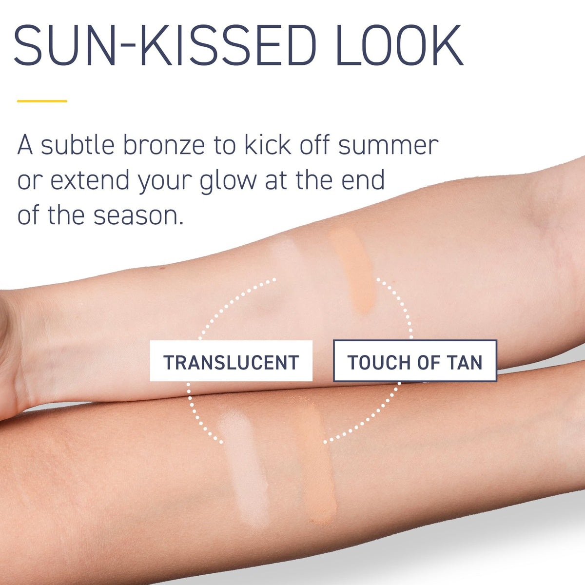 Brush On Block being applied to face for quick sun protection