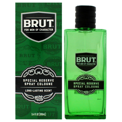 Brut front bottle view showing classic packaging and bold scent appeal