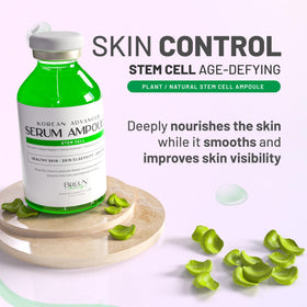 BRÜUN ampoule dropper dispensing serum demonstrating controlled application benefit
