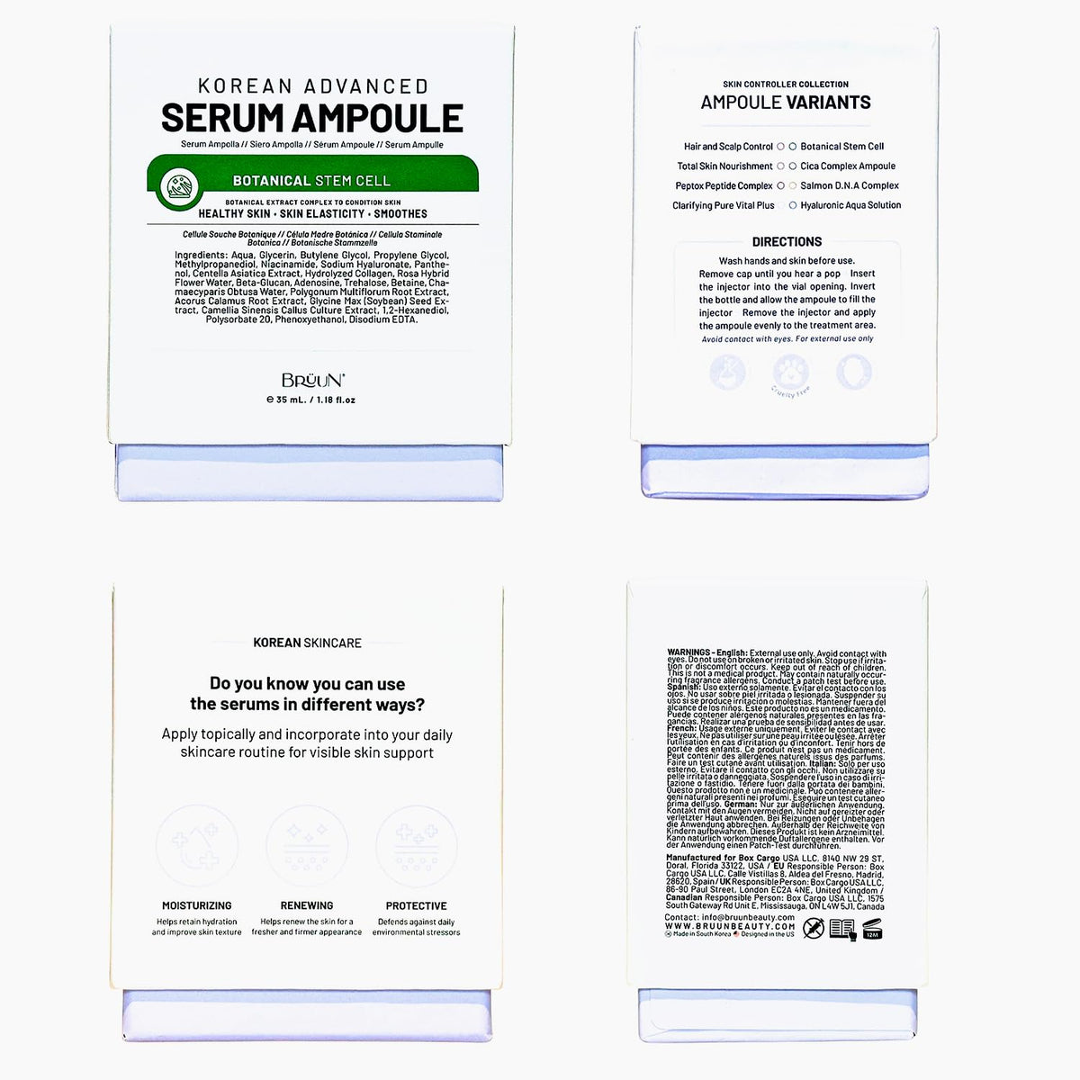 BRÜUN packaging and box presentation conveying premium aesthetic and gift-ready quality