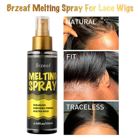 Brzeaf close-up spray nozzle demonstrating fast-dry application for quick use