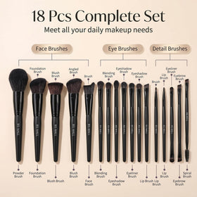 BS-MALL detailed bristles texture view emphasizing softness and even product pick-up