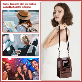 BS-MALL folded carrying pouch protecting brushes for tidy storage and portability