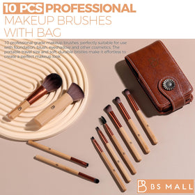 BS-MALL detailed shot of eyeshadow and liner brushes highlighting precision and control