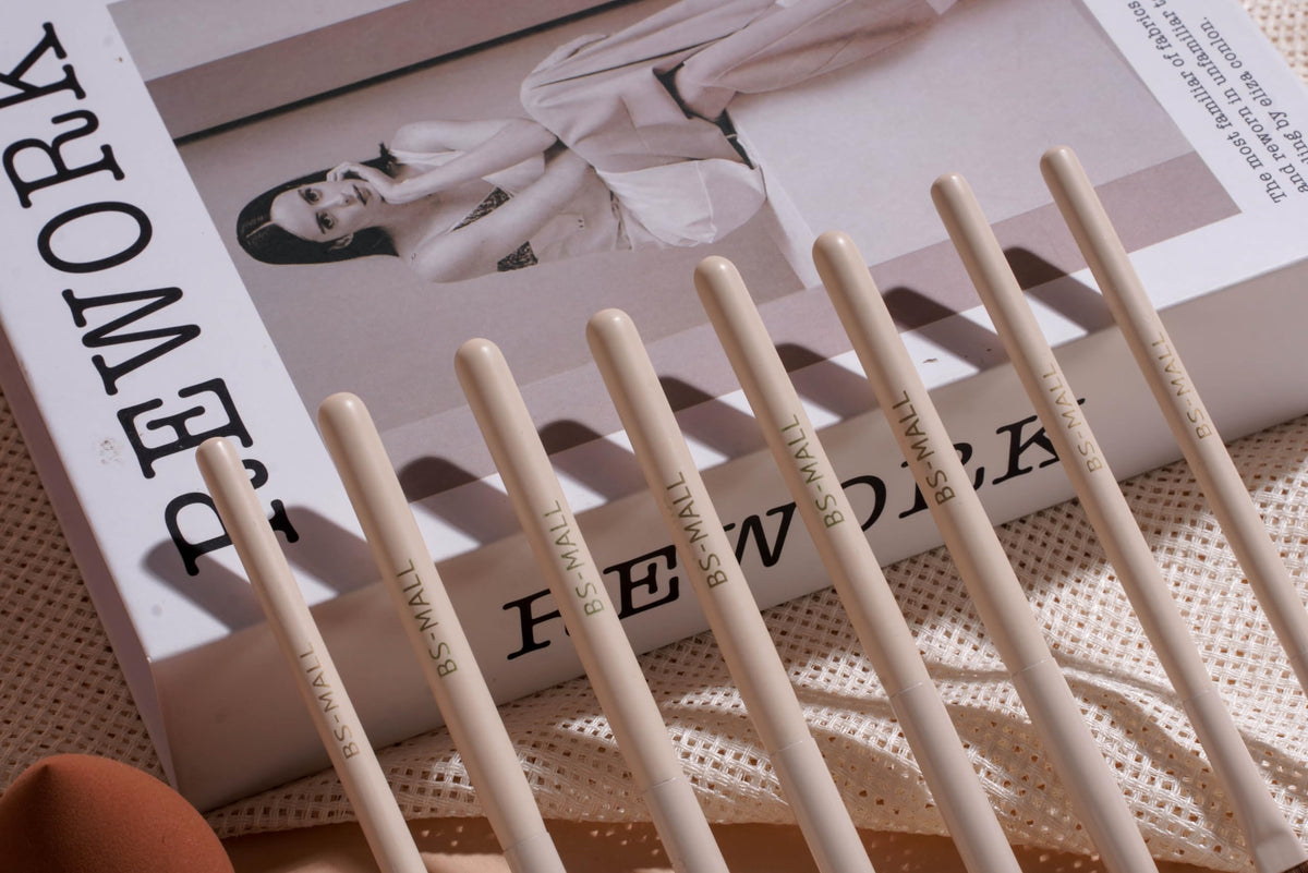 BS-MALL eye brushes detail for precise crease and lid color placement