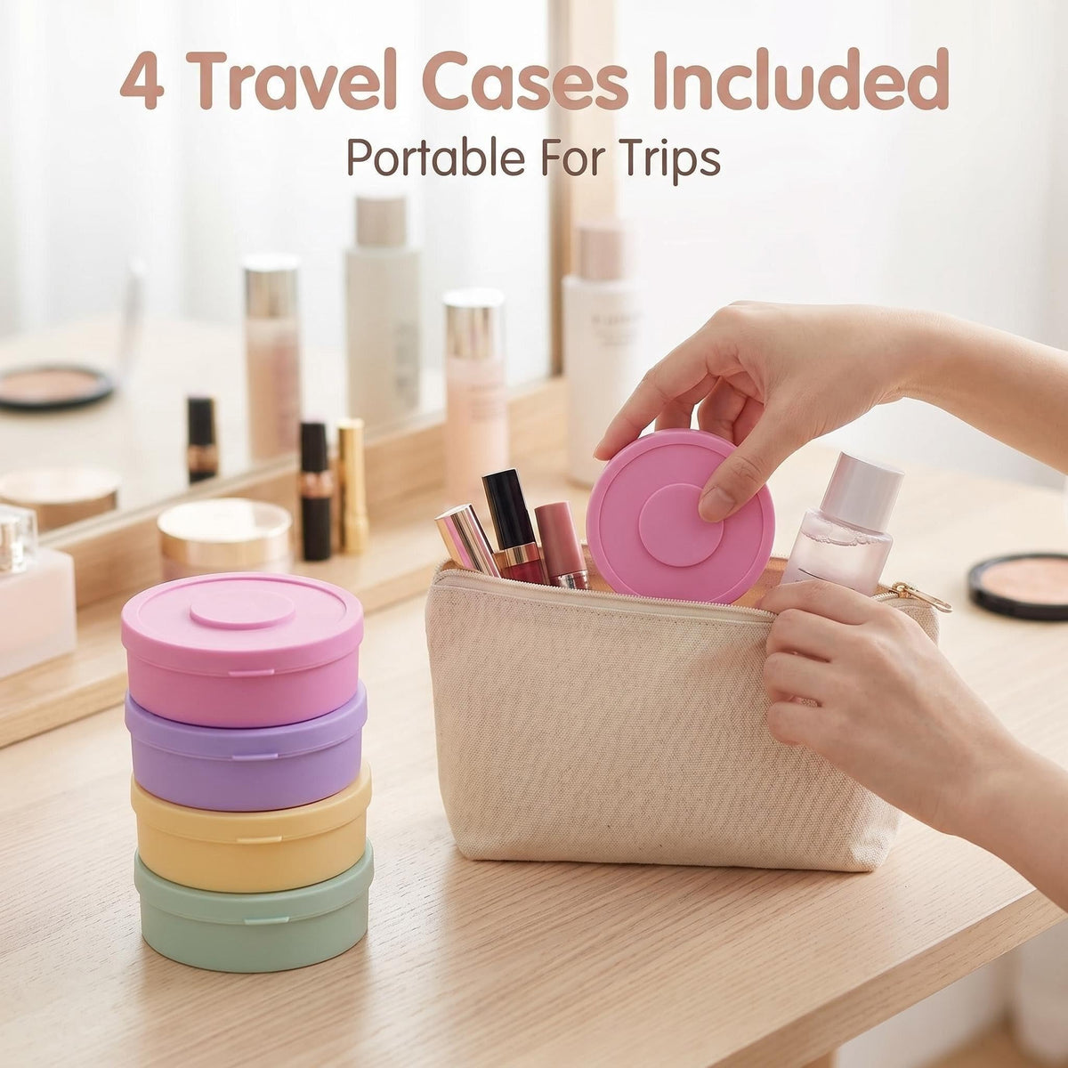 BS-MALL in-hand size comparison illustrating compact travel-ready convenience