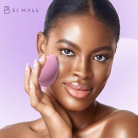 BS-MALL product label and contents close-up showing non-latex material and included pieces