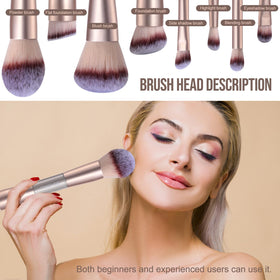 BS-MALL brushes styled on a vanity creating elegant makeup setup for daily use
