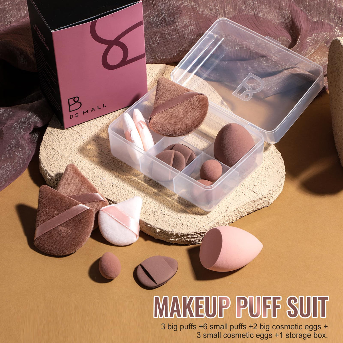 BS-MALL mini sponge detail highlighting precision tip for under-eye and spot concealing