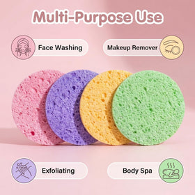 BS-MALL sponge expanding in water highlighting quick activation advantage