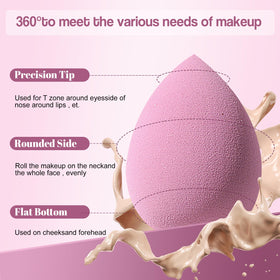 BS-MALL close-up of sponge texture showing soft non-latex surface for gentle application