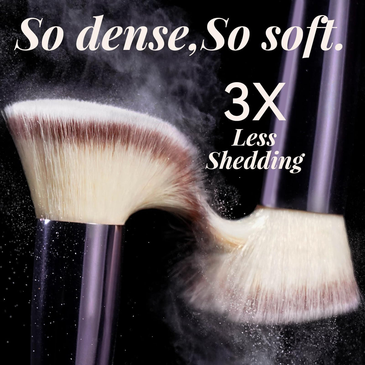 BS-MALL brush applying foundation on model for even coverage and smooth finish
