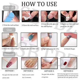 BSBTBZ nails on hand at party showing finished look and instant glam