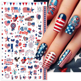 BSBTBZ nail sticker sheet next to a coin to show scale for sizing choices