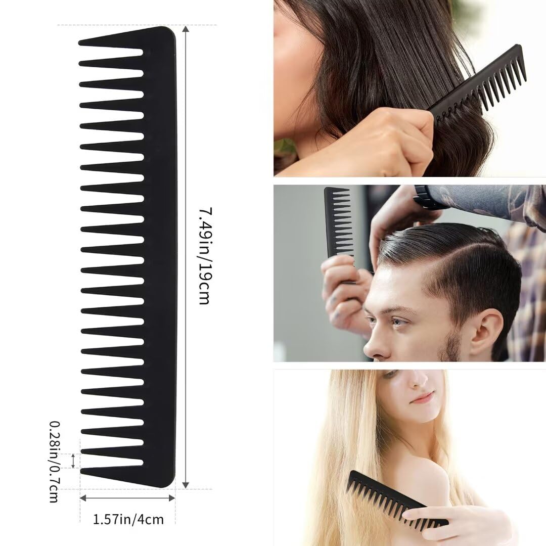 Bsisme brush detangling curly hair demonstrating reduced frizz and enhanced shine