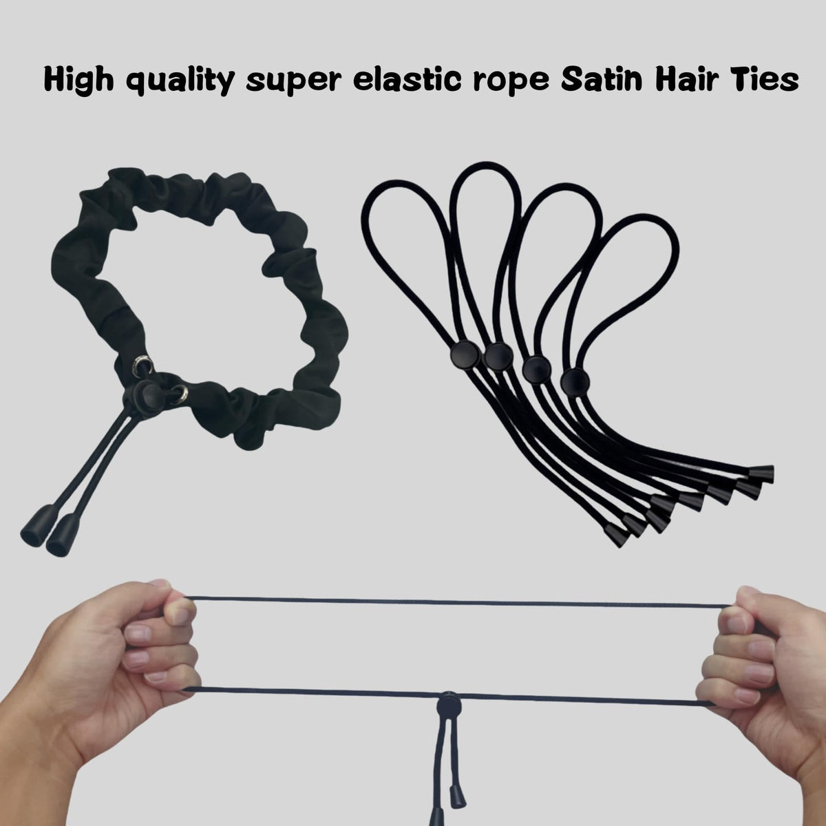 Bswox size comparison in hand illustrating large fit for thick curly and voluminous hair