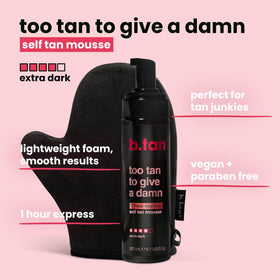 B.TAN pump dispensing foam for mess-free, controlled application