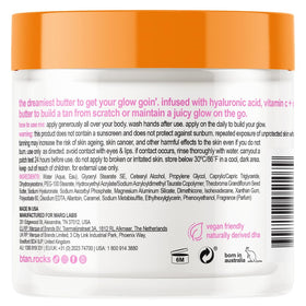 B.TAN creamy texture close-up highlighting deep hydration benefit