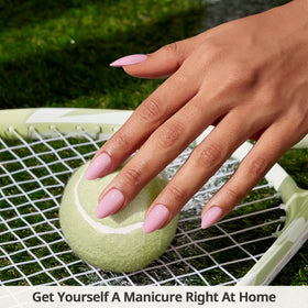 BTArtbox close-up of nail texture and glossy finish, natural appearance benefit