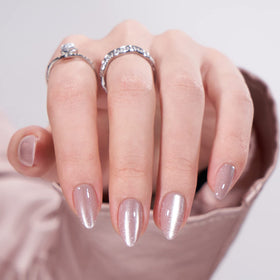 BTArtbox almond press on nails front packaging showing kit and branding benefits