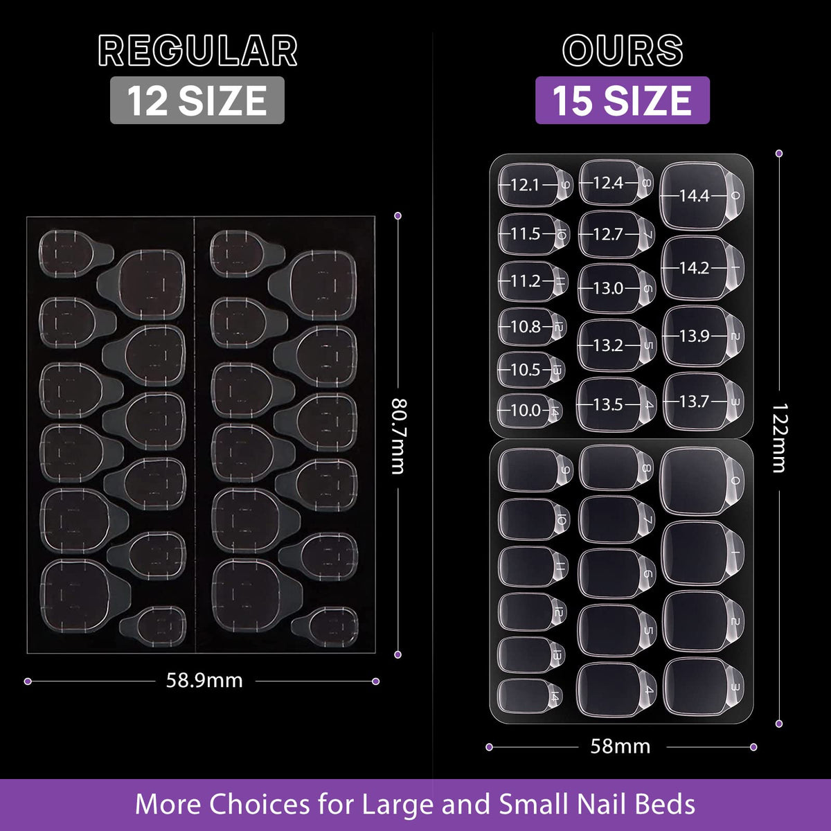 BTArtbox demonstration of applying a double-sided tab for secure press-on nails