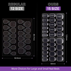 BTArtbox demonstration of applying a double-sided tab for secure press-on nails