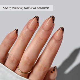BTArtbox close-up of almond shape and cuticle curve for natural seamless blending benefit