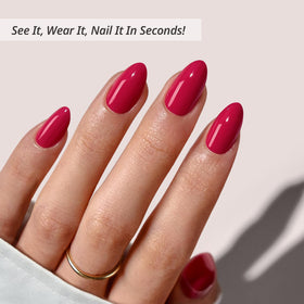 BTArtbox close-up almond shape nails highlighting natural blend and comfort