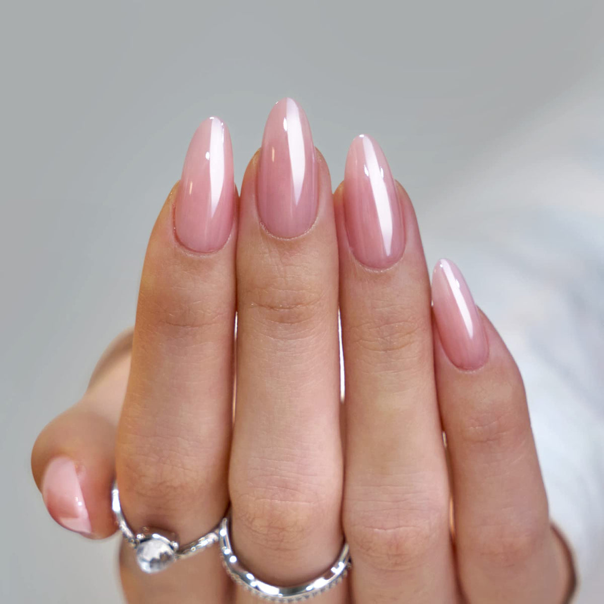BTArtbox close-up of pink chrome sheen highlighting salon-like gloss