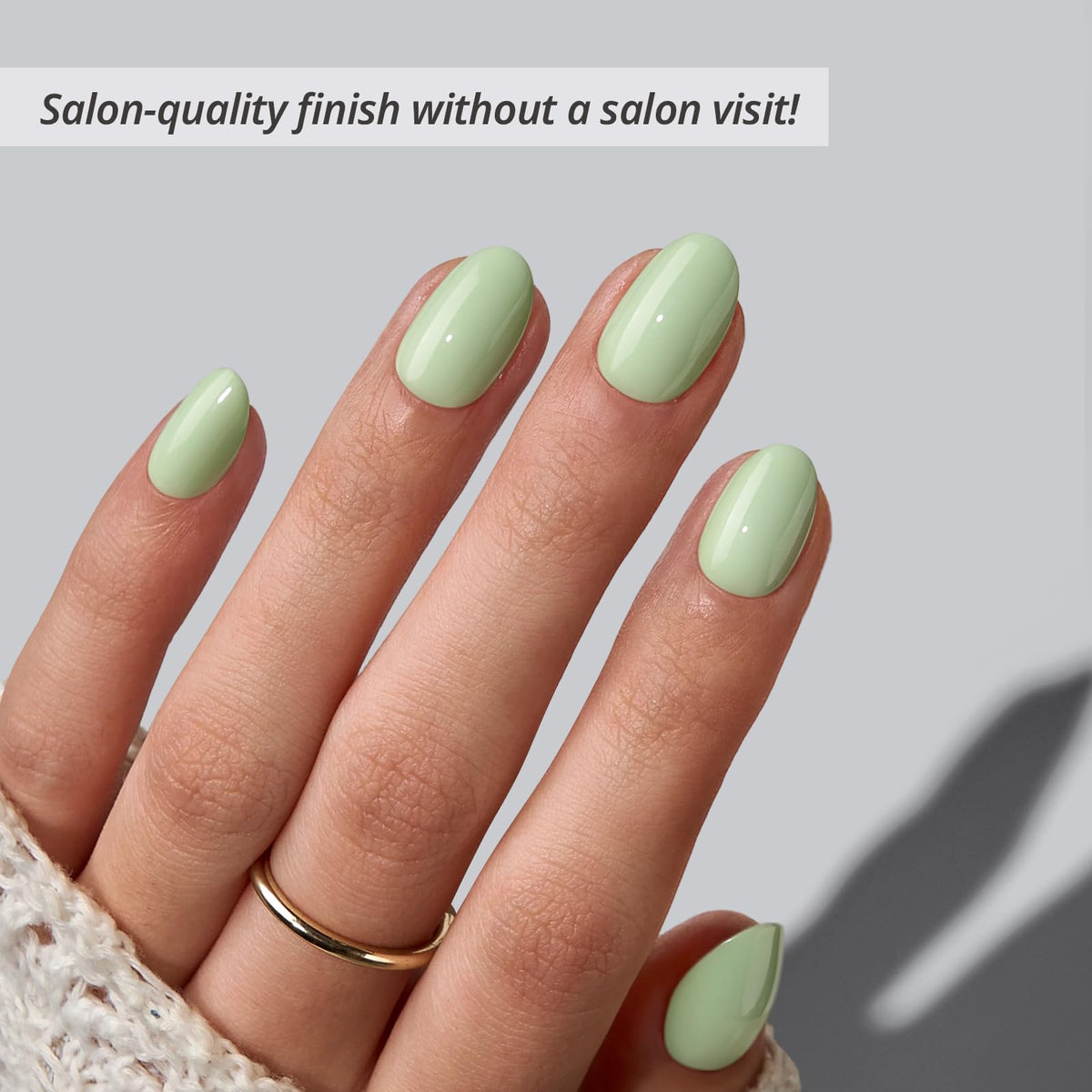 BTArtbox close-up of almond-shaped nail texture demonstrating realistic finish