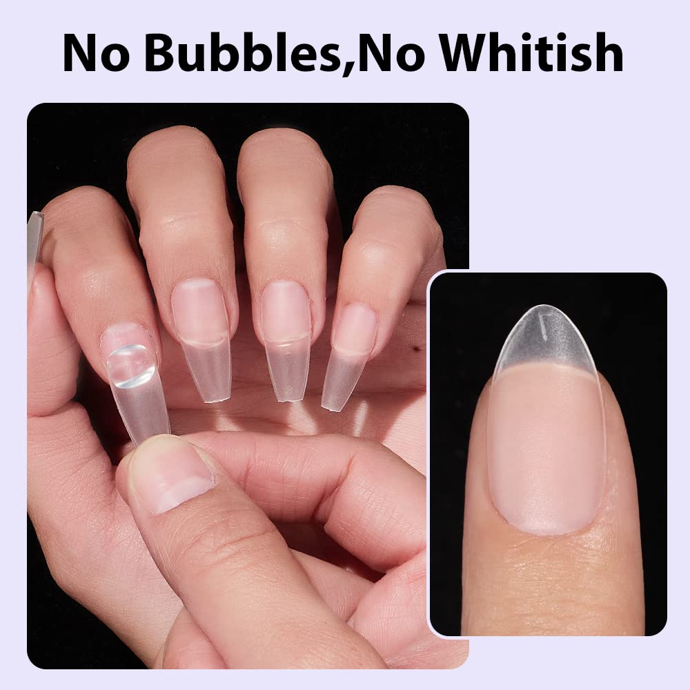 BTArtbox cured nail close view showing a smooth, firmly bonded finish
